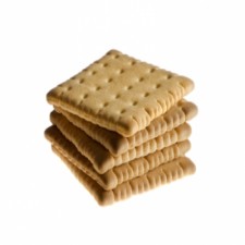 Pack of 3 booster plain "petit beurre" biscuits